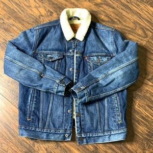 Levi’s denim jacket.